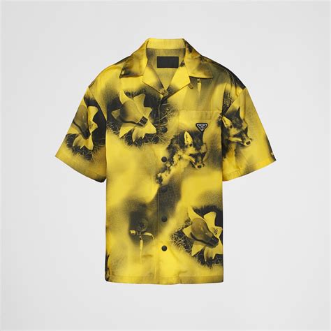 yellow prada shirt